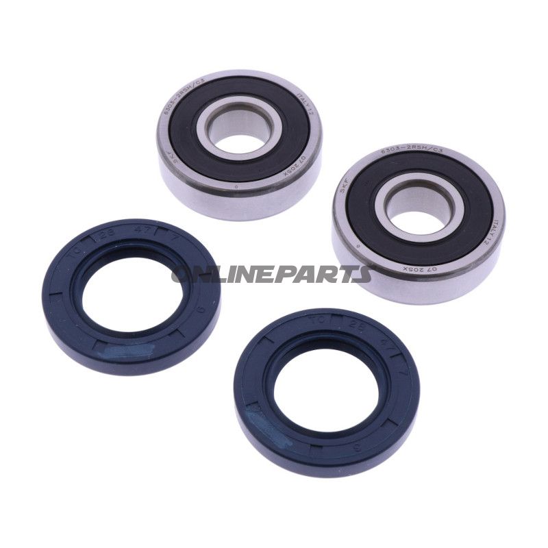 Hjullejesæt komplet JMP med olietætninger