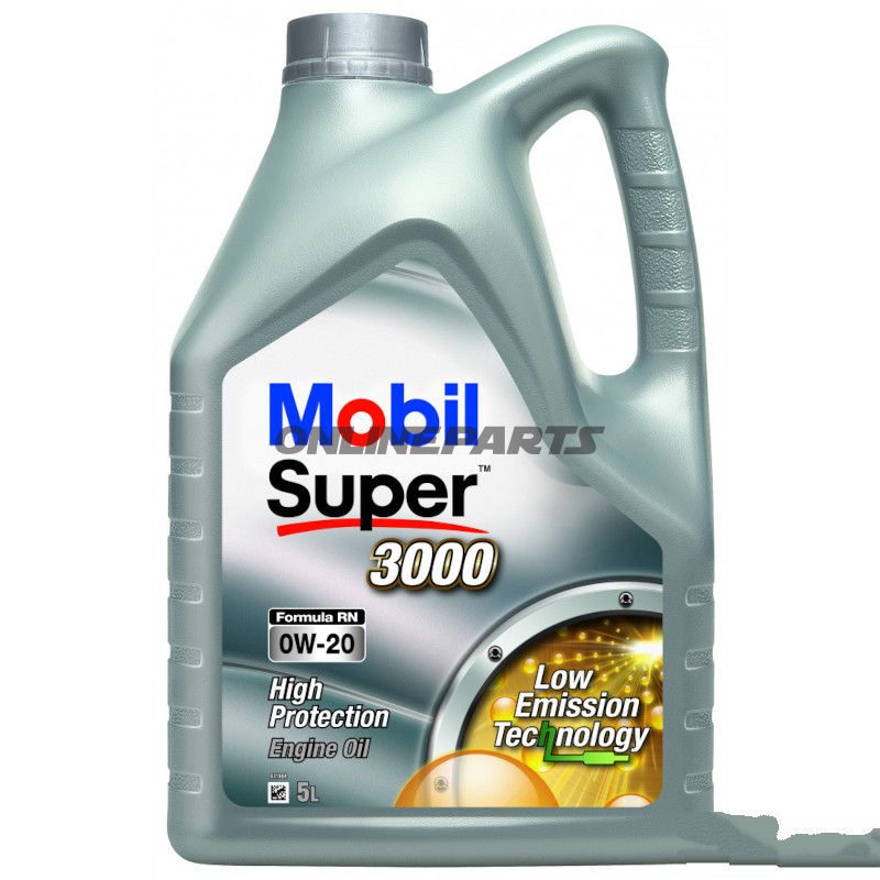 Motorolie 0W20 5L Mob Super 3000 Formula RN