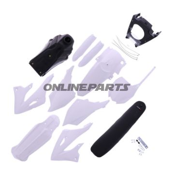 Komplettkit schwarz/weiß