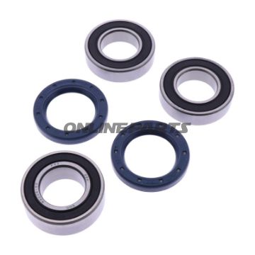 Hjullejesæt komplet JMP med olietætninger