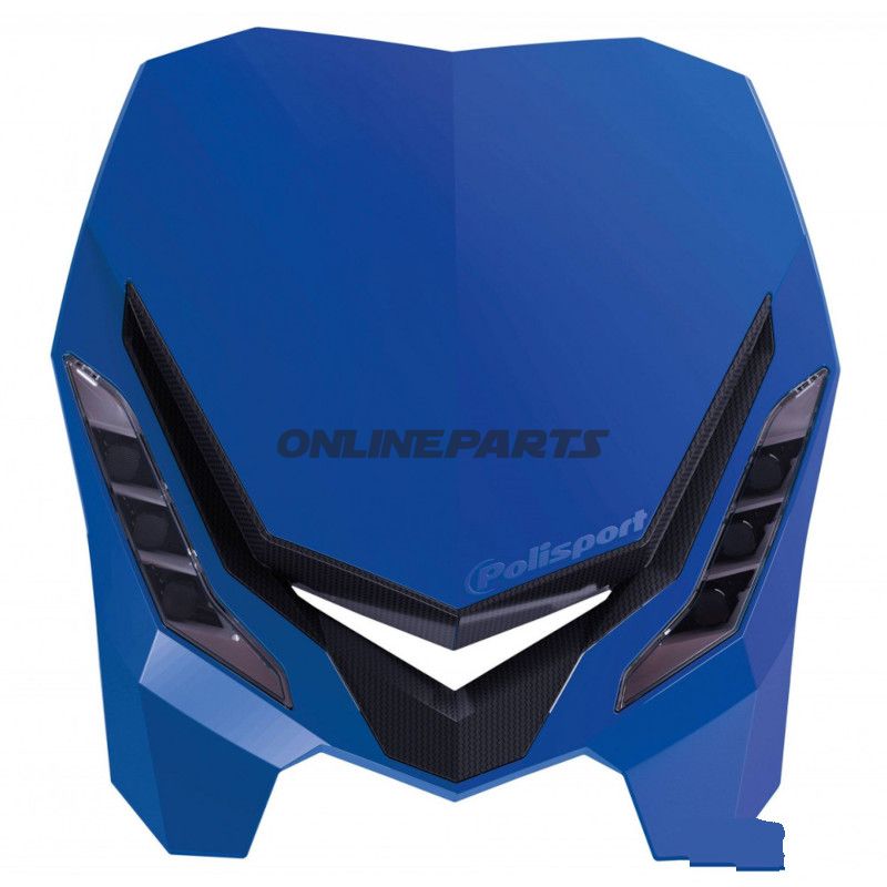 Forlygtemaske Blå/Sort E-Blaze