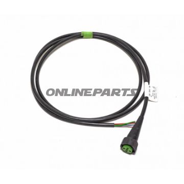 TILSLUTNINGSKABEL 5P RE/GR 2M