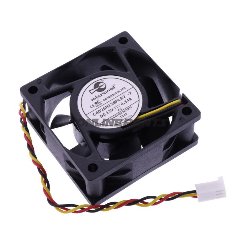 VENTILATOR 60X60 GUTMANN TIL UDSTØDNINGSGASTESTER HG4