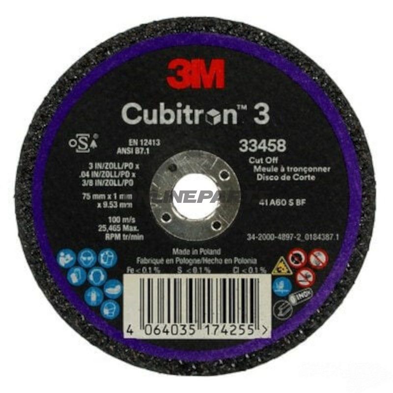 TRENNSCH 75X1.0X9. 5 5 STK CUBITRON III ALTN 5645507