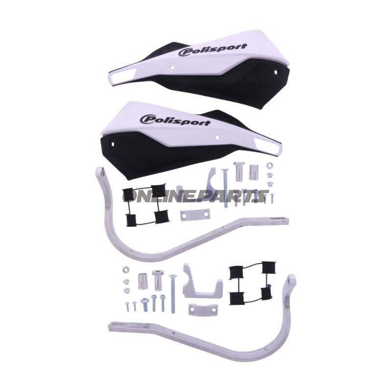 Handguard Trail Blazer hvid / sort