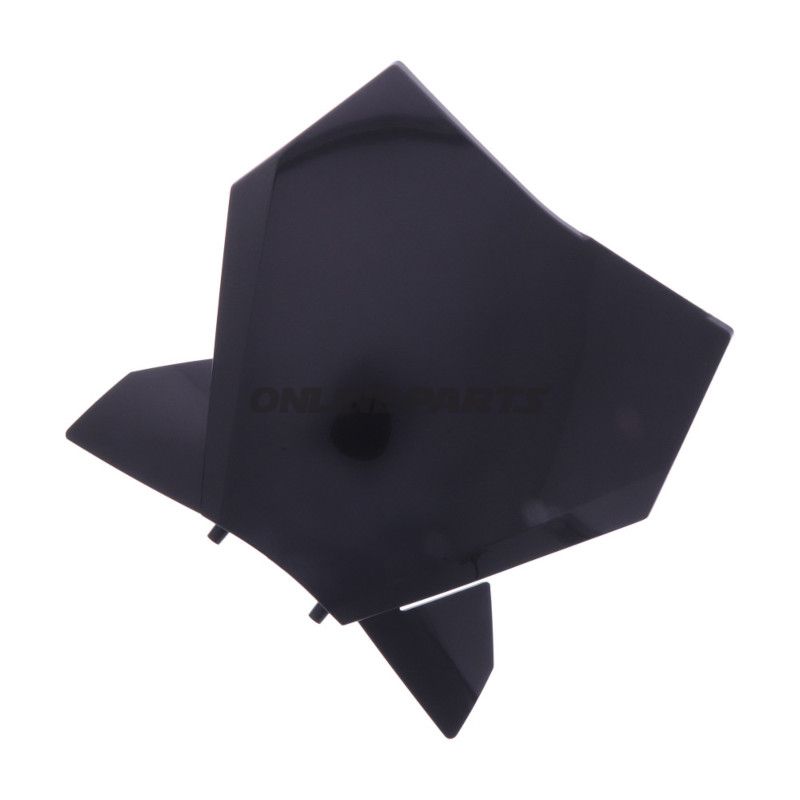 Nummerplade med hagesmæk sort