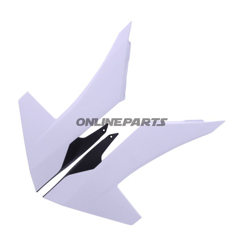 Kølerfinner sæt sort/hvid