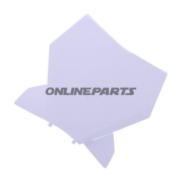 Start nummerplade hvid