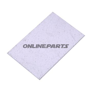 BALANCEPLADE 1MM 50X80MM