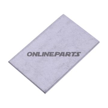 BALANCEPLADE 3MM 50X80MM