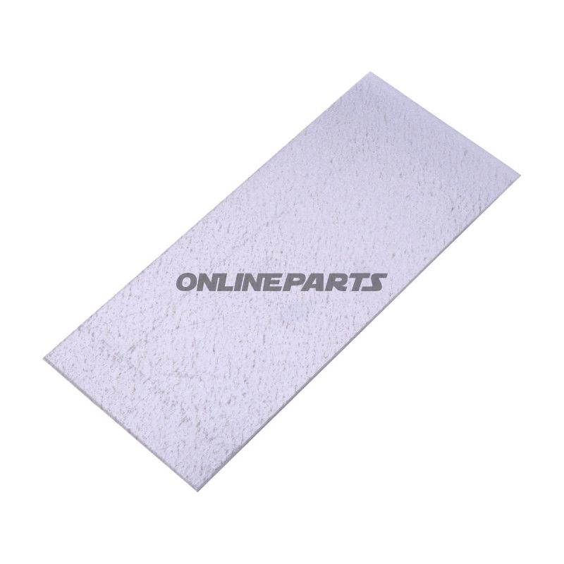 BALANCEPLADE 1MM 50X120MM