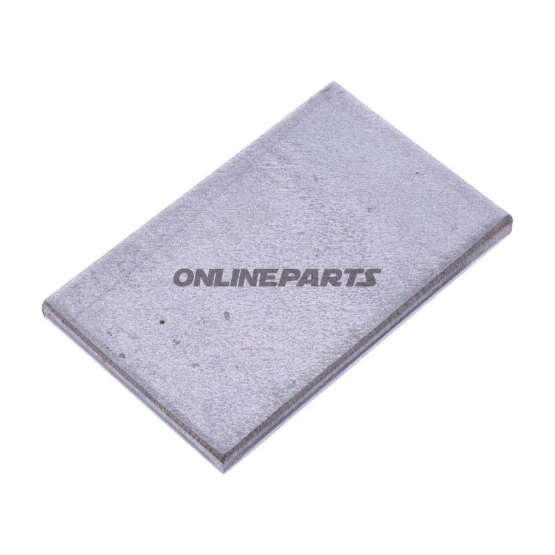 BALANCEPLADE 5MM 50X80MM