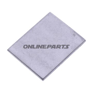 BALANCEPLADE 3MM 50X40MM