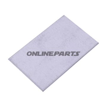 BALANCEPLADE 2MM 50X80MM