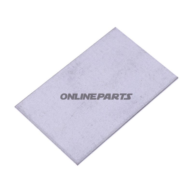 BALANCEPLADE 2MM 50X80MM