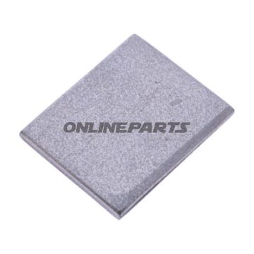 BALANCEPLADE 5MM 50X40MM