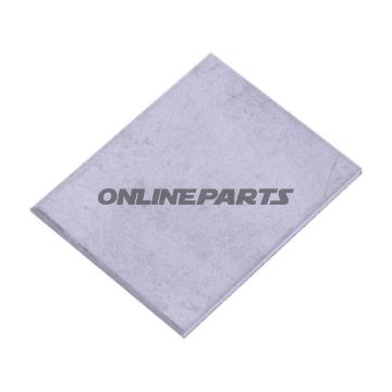 BALANCEPLADE 2MM 50X40MM