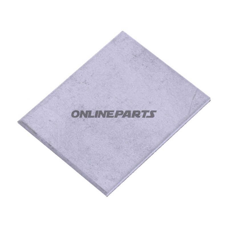 BALANCEPLADE 2MM 50X40MM