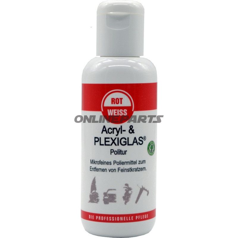 POLITUR ACRYL-&PLEXI150ML ROT WEISS
