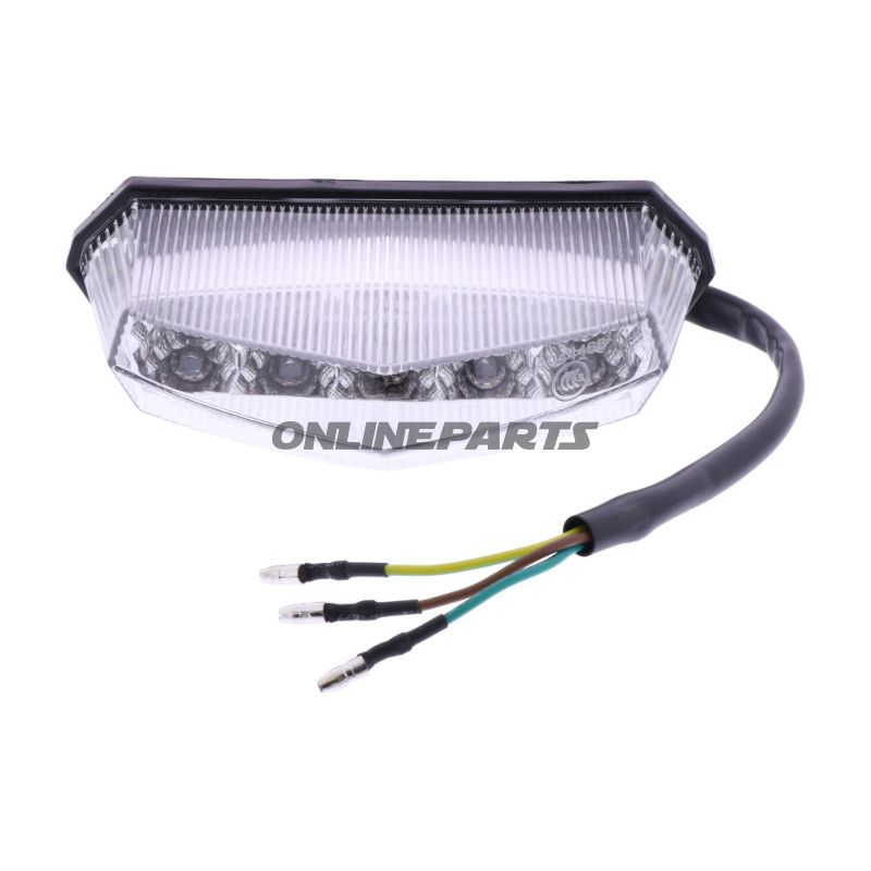 Baglygte hvid LED 101 oktan