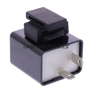 Blinkrelæ elektrisk 12,8V 2-polet
