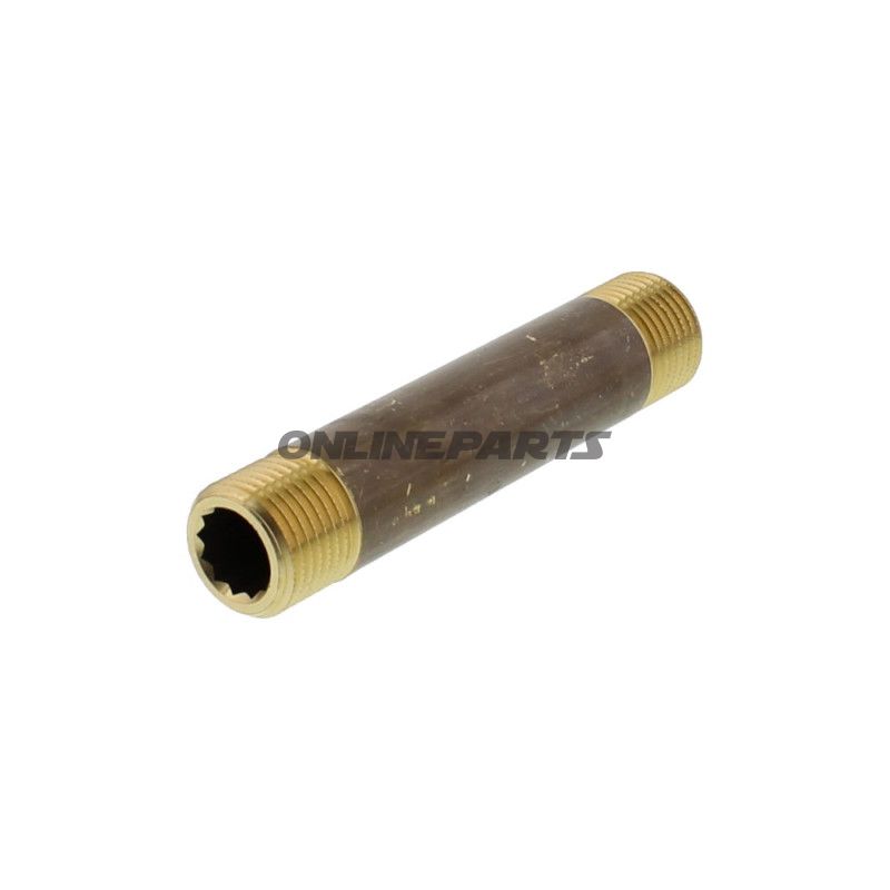 LANG DOBBELT NIPPEL 1/2 tomme-80 80 mm lang G1/2