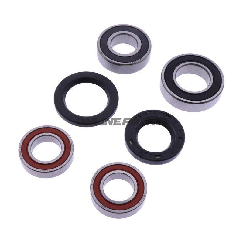 HJULLEJESÆT KOMPLET JMP MED TÆTNINGER