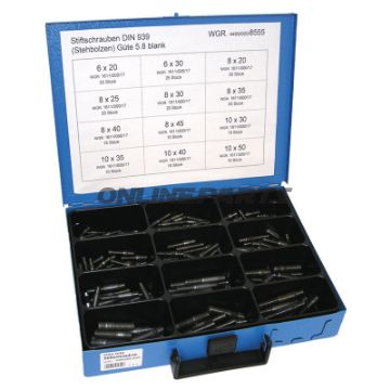 STUD SORTIMENT 8555 SORT DIN 939