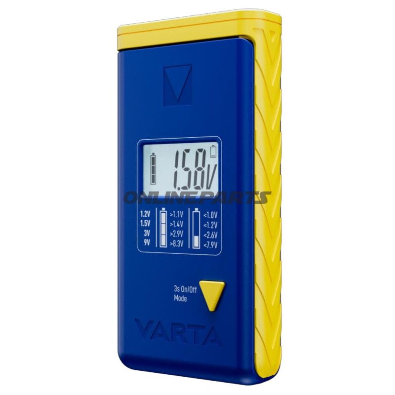 Varta LCD Tester Batterier TIL BATT GERAETE