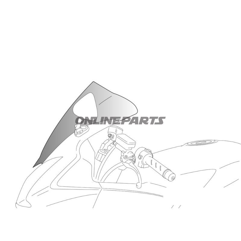 RACERSKÆRM PUIG SMOKE GRÅ