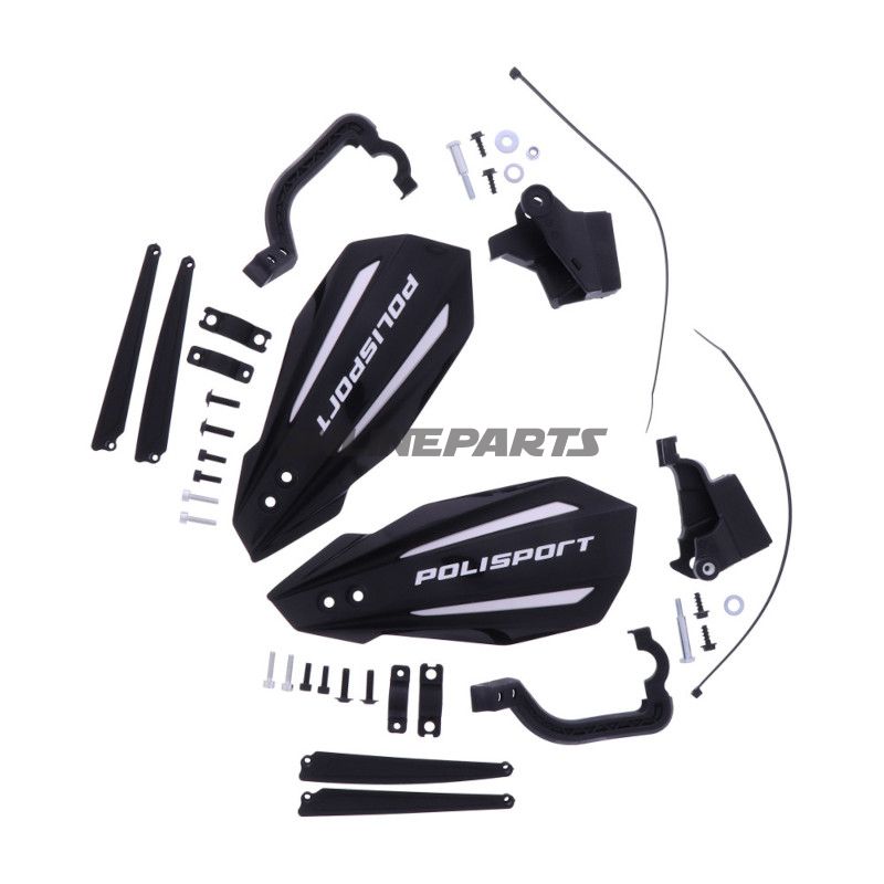 MX Bullit Håndbeskytter Sort Sæt