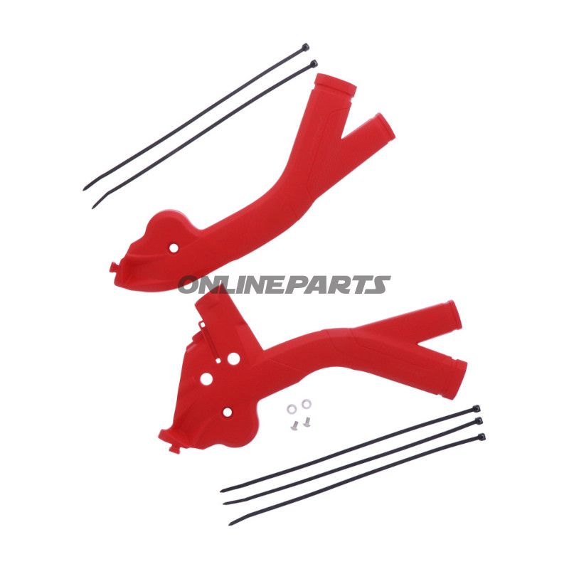 Rammebeskytter rødt sæt