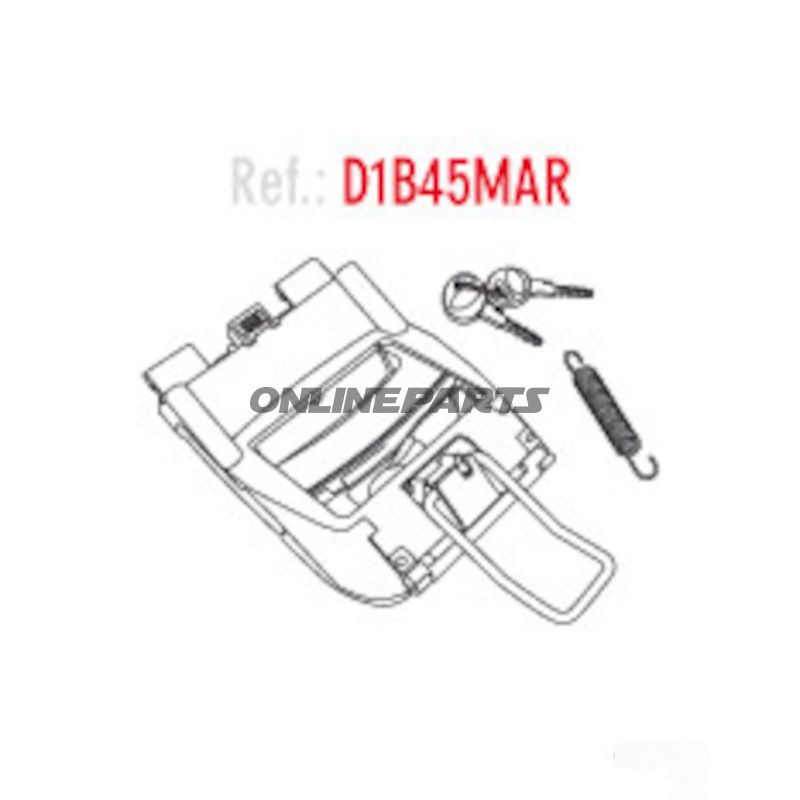 Låsesæt Shad til SH40 SH45