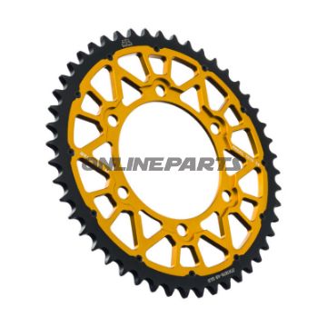 Tandhjul Twinstar 48T Pitch 525 guld JT Alternativ: 7580836