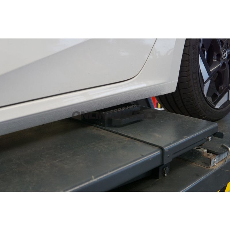 GUMMIBLOK MED HÅNDTAG 80MM