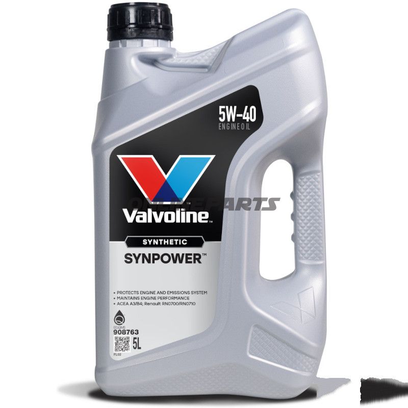 OEL MOT 5W40 5L VAL SYNPOWER