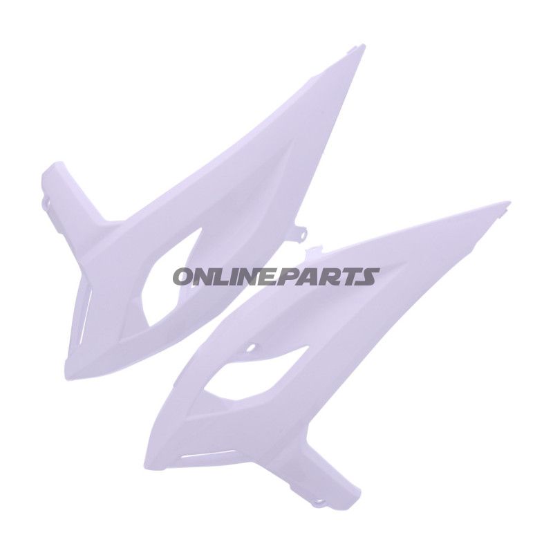 Kølerdæksel hvidt sæt