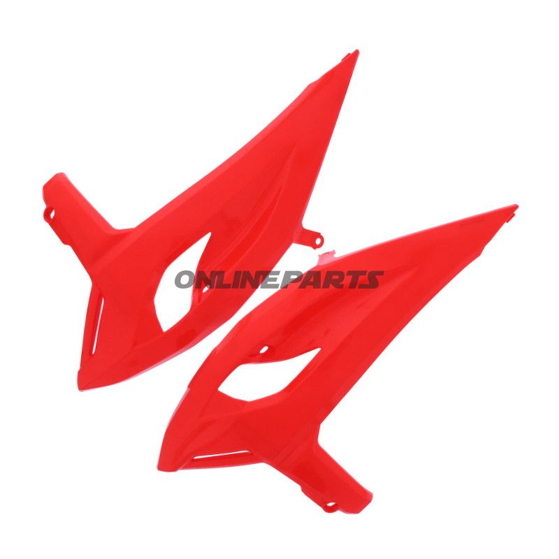 Kølerdæksel rødt sæt