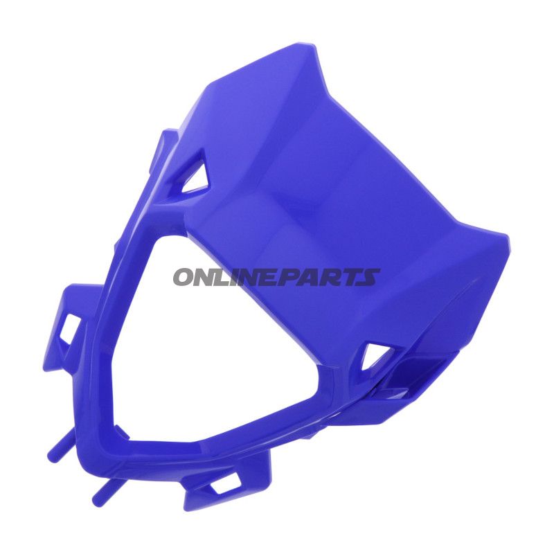 Forlygtemaske blå uden elektrisk system