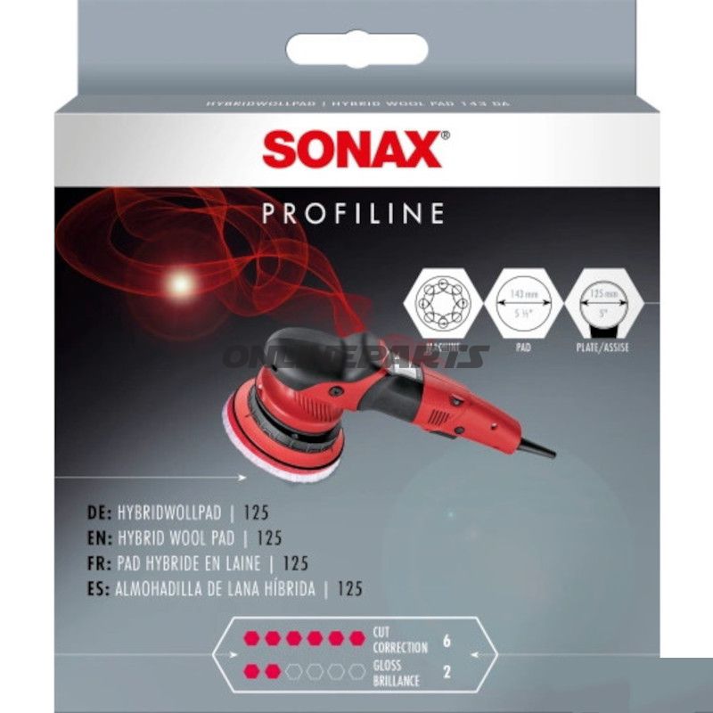 WOLLPAD HYBRID 143MM SØN