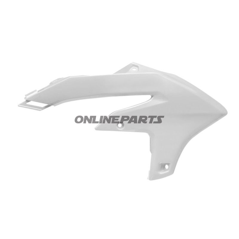 Kølerdæksel hvidt sæt