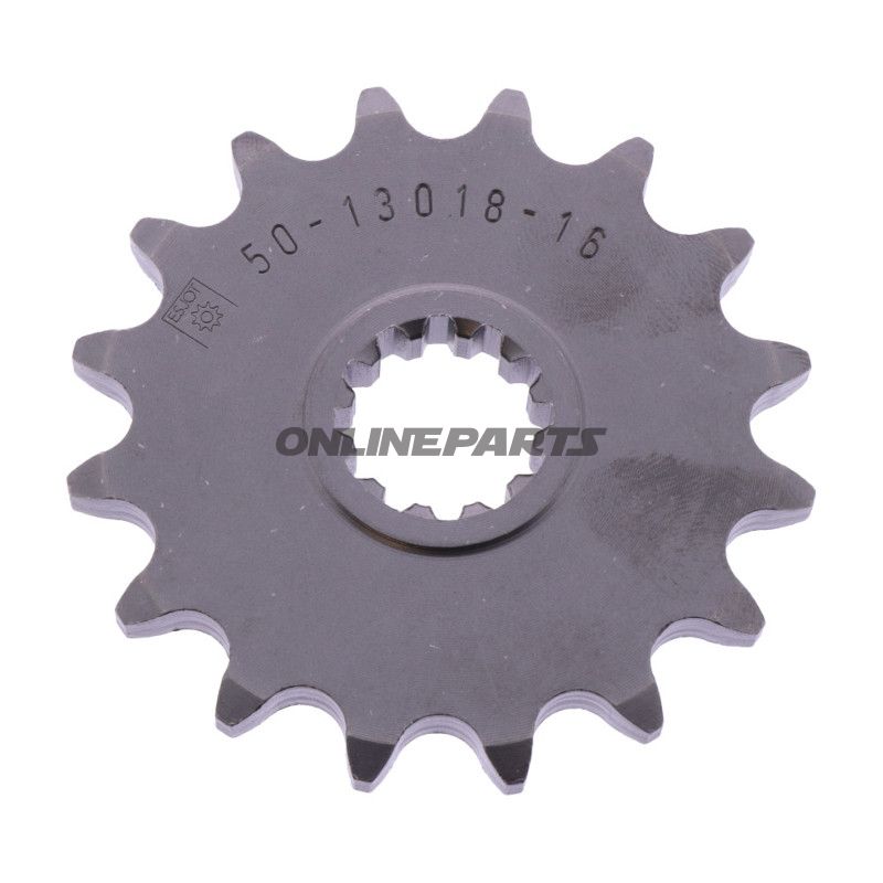 Tandhjul 16T pitch 420 fintandet indvendig diameter 17/20