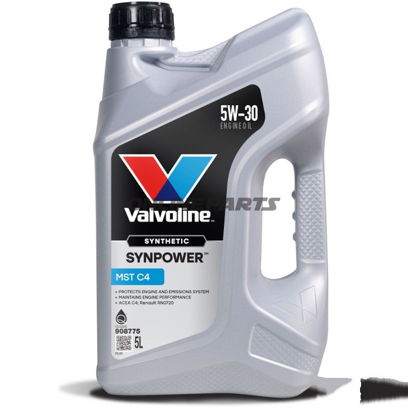 OEL MOT 5W30 5L VAL MST C4 ALTN 5584046