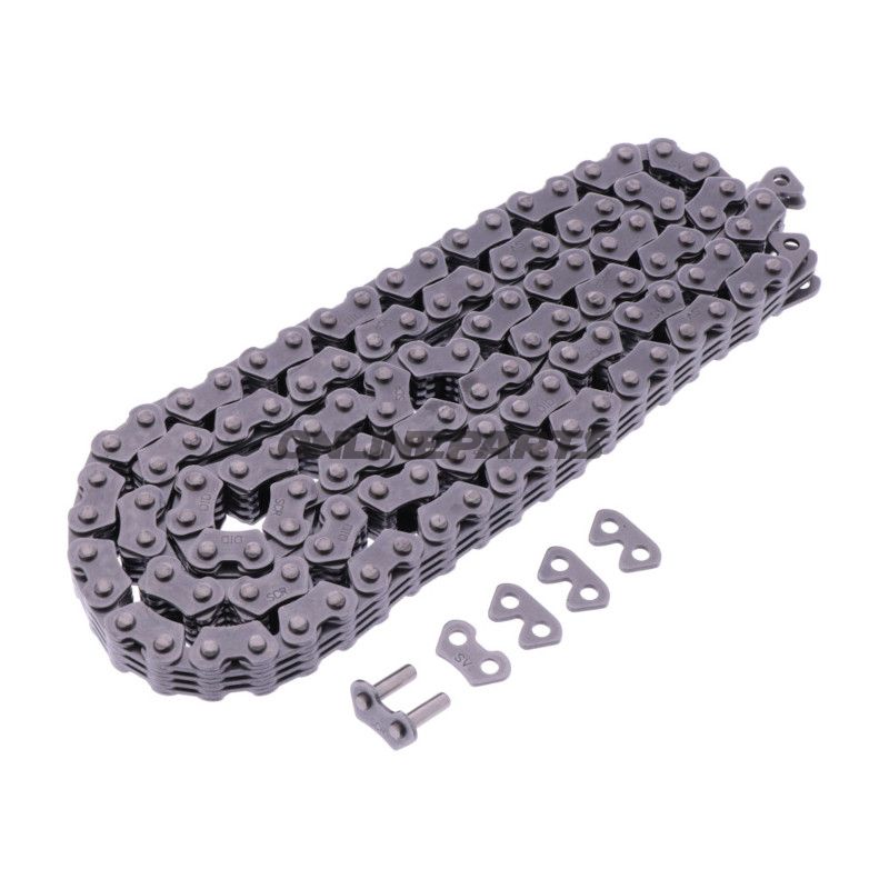 Registerkæde åben DID med lås SCR0412 SV/116