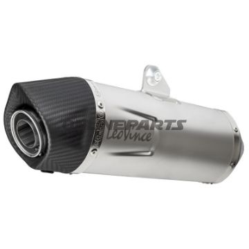 Lyddæmper SBK rustfrit stål Lv One Slip On Evo