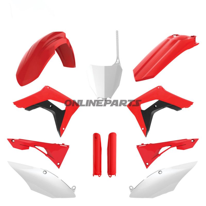 Komplet sæt rød/sort