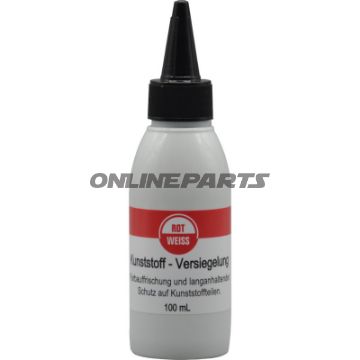 PLASTFORSEGLING 100ML RØD-HVID