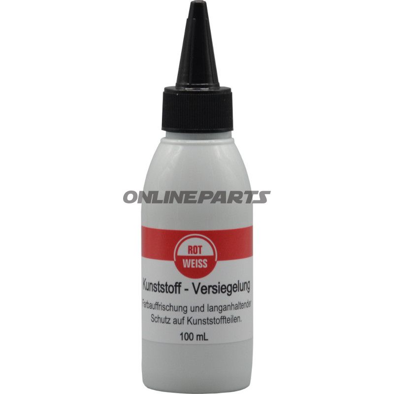 PLASTFORSEGLING 100ML RØD-HVID