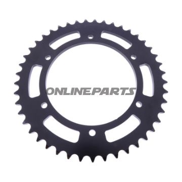 Tandhjul 45T Pitch 525 Indvendig diameter 136 Bolt cirkel 156