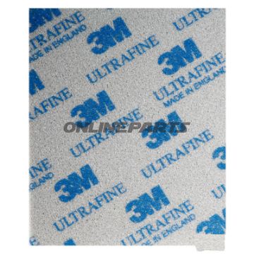 BLØD PUDE 140X115X5MM 20ST ULTRAFIN K800-K1200 3M